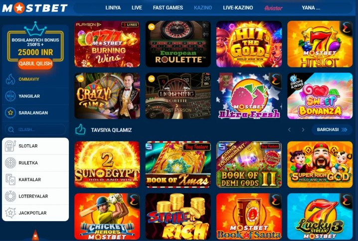 Mostbet'e Kayıt Olma